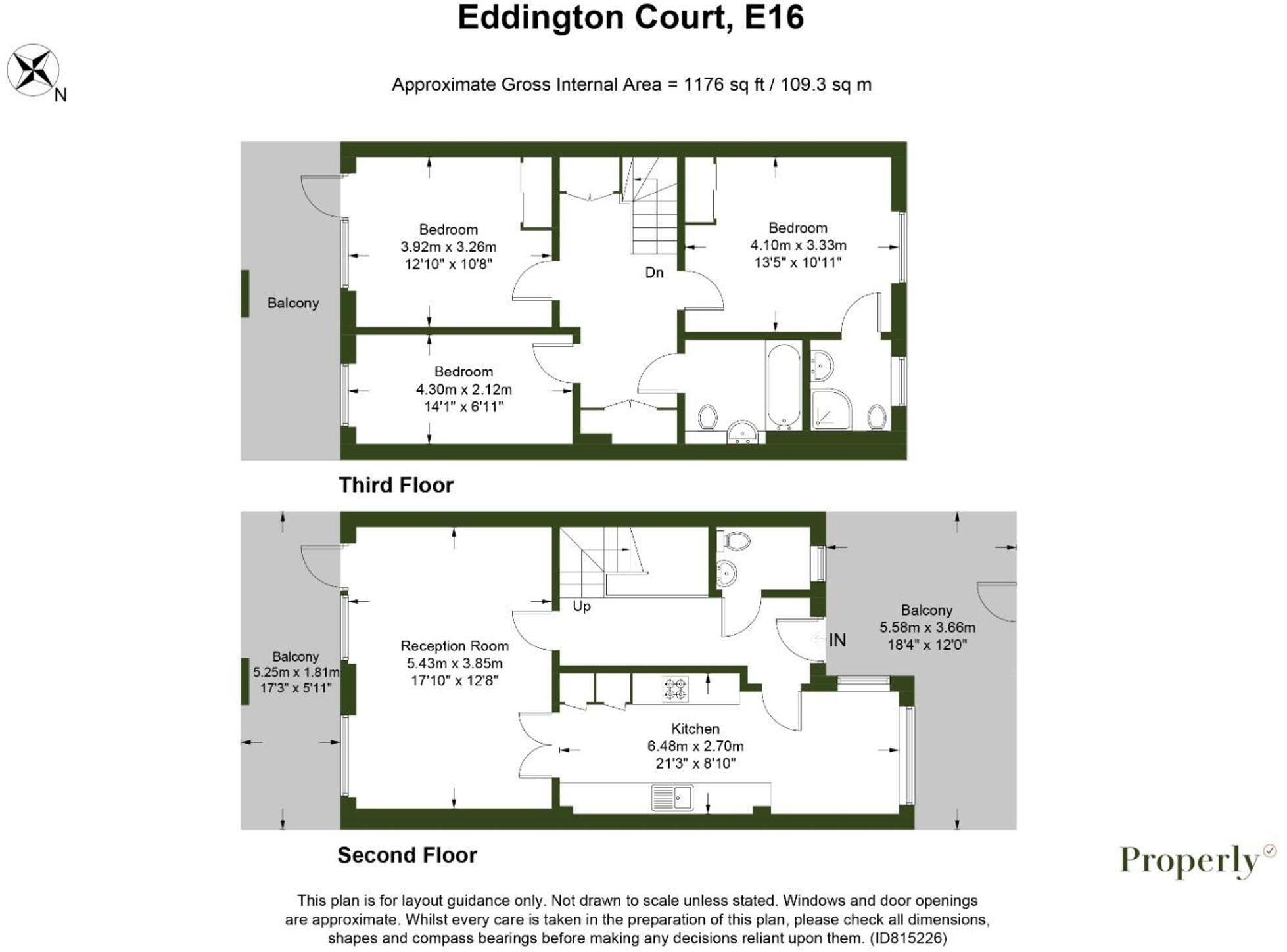 Silvertown Square, London, E16 floorplan