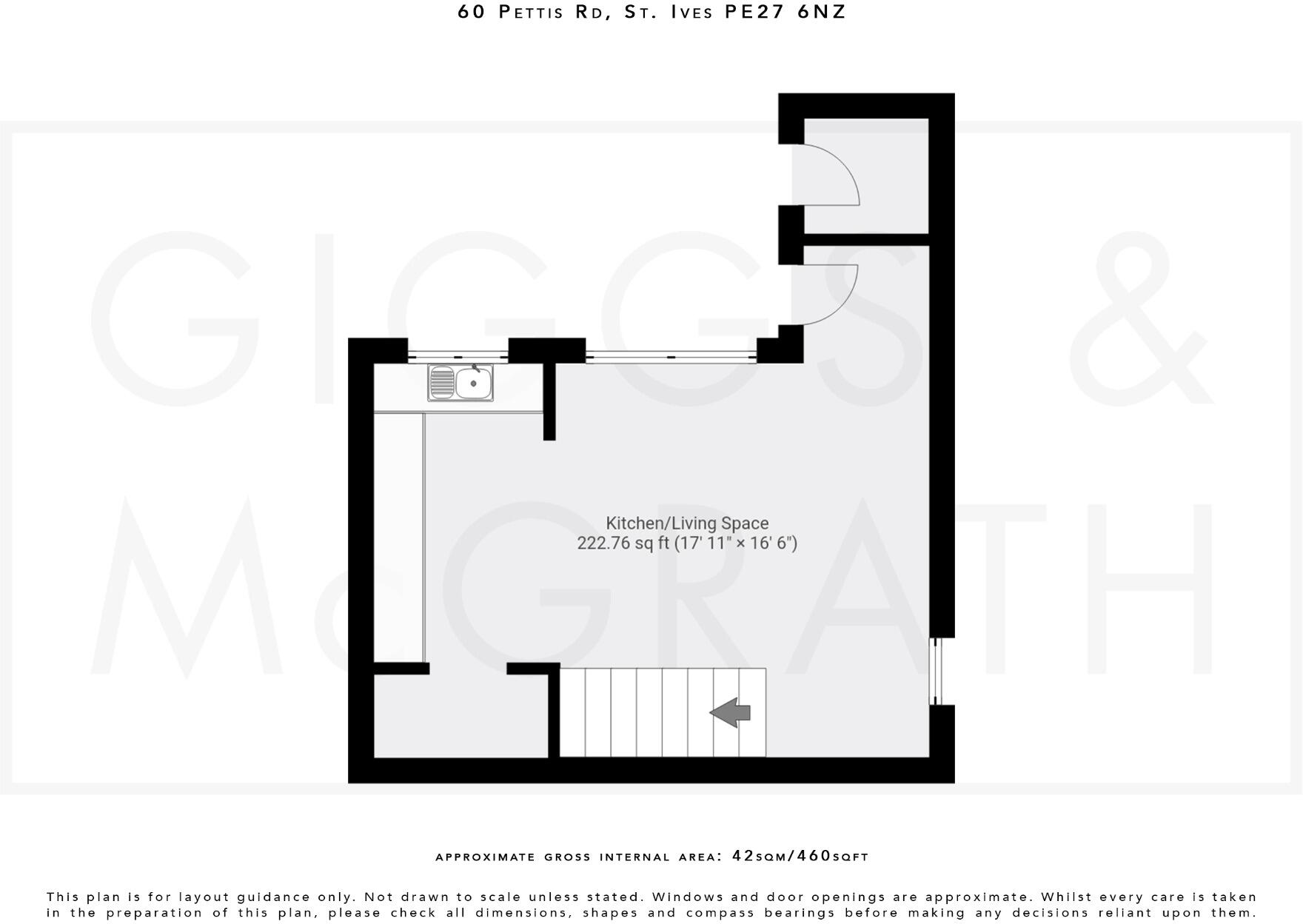 Pettis Road, St. Ives, Cambridgeshire, PE27 6NZ floorplan