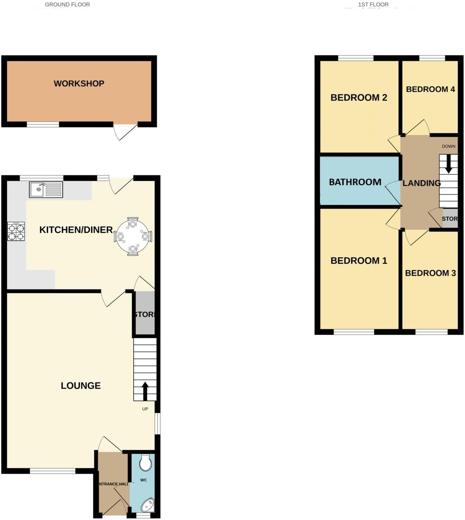 Kelstern Close, Tonge Fold floorplan