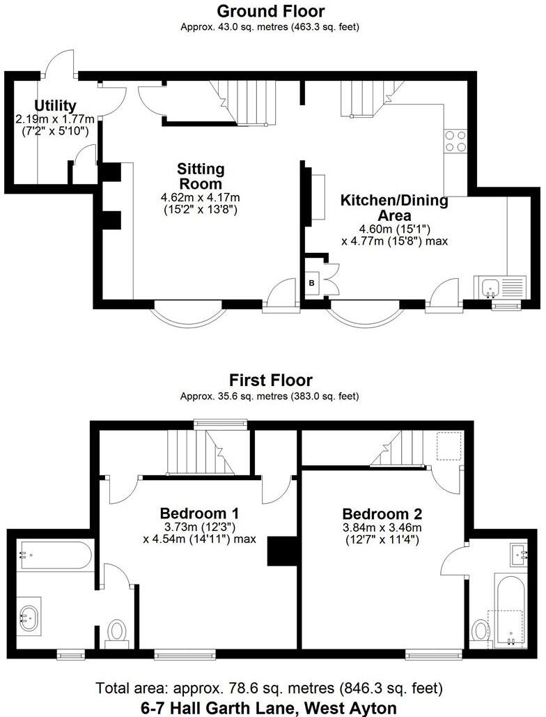 Hall Garth Lane, West Ayton, Scarborough floorplan