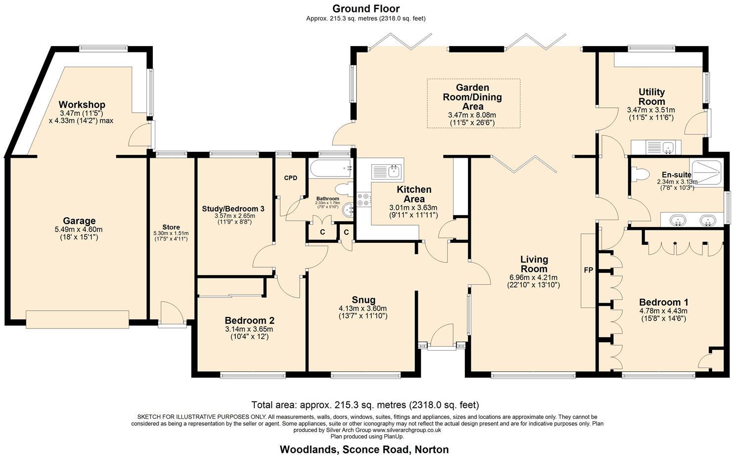Yarmouth, Isle of Wight floorplan