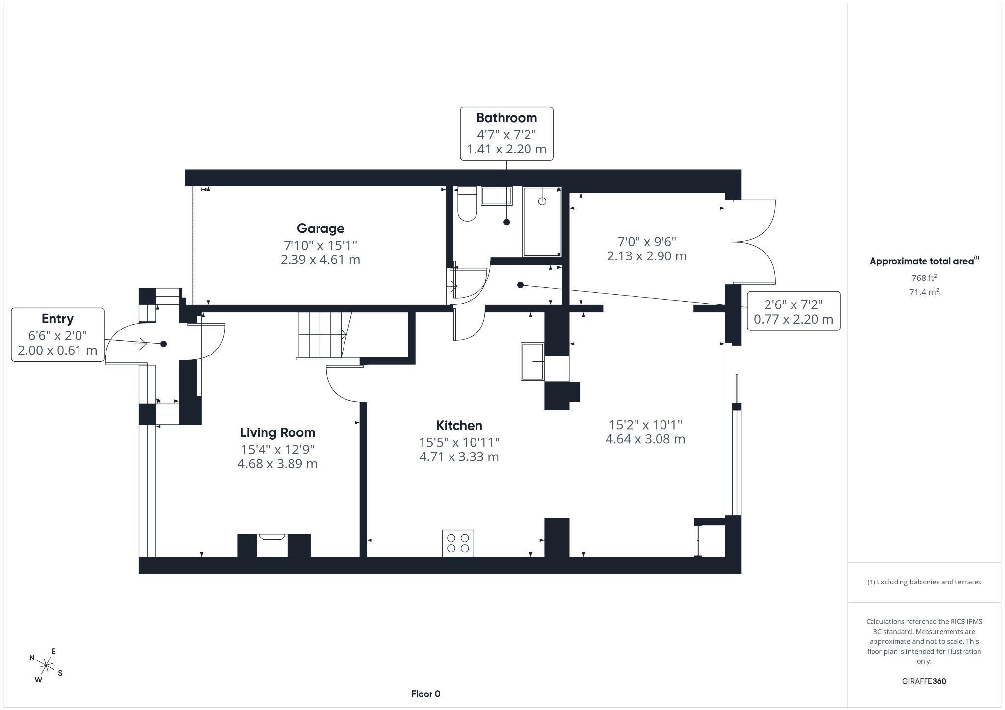 Sycamore Avenue, Sidcup, Kent, DA15 floorplan
