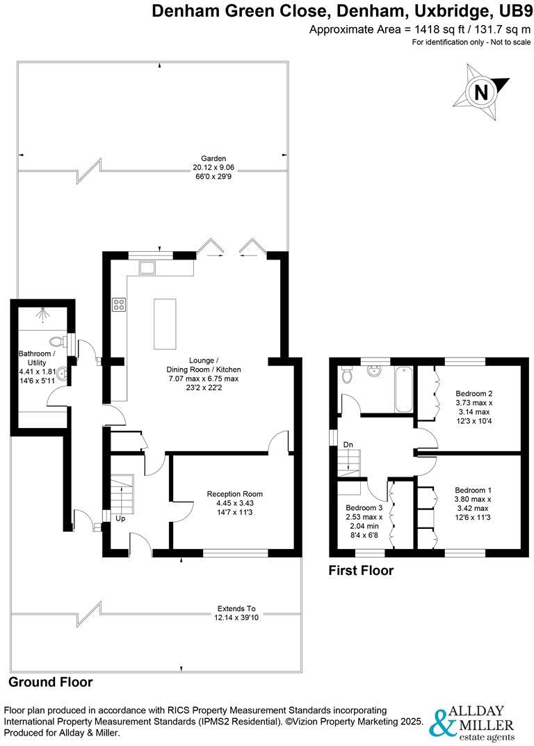 Denham Green Close, Denham floorplan