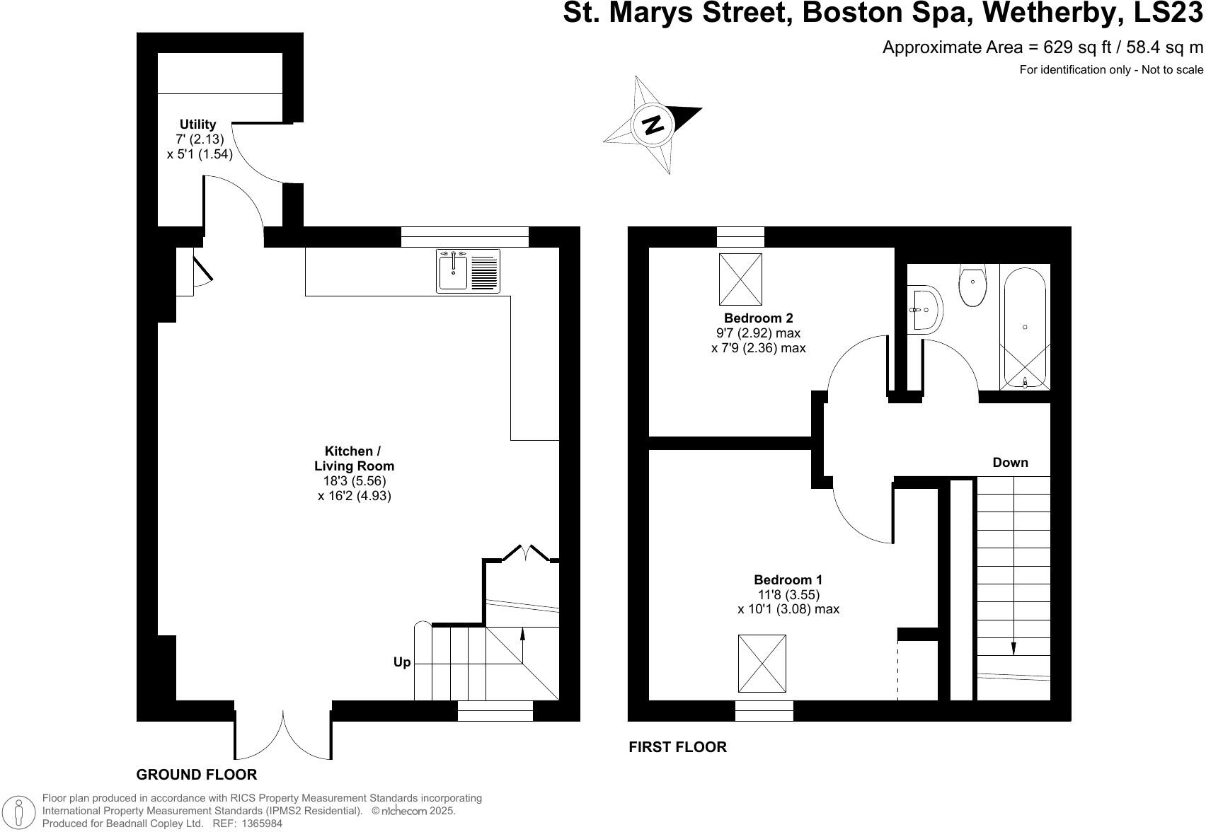 St. Marys Street, Boston Spa, Wetherby, West Yorkshire floorplan