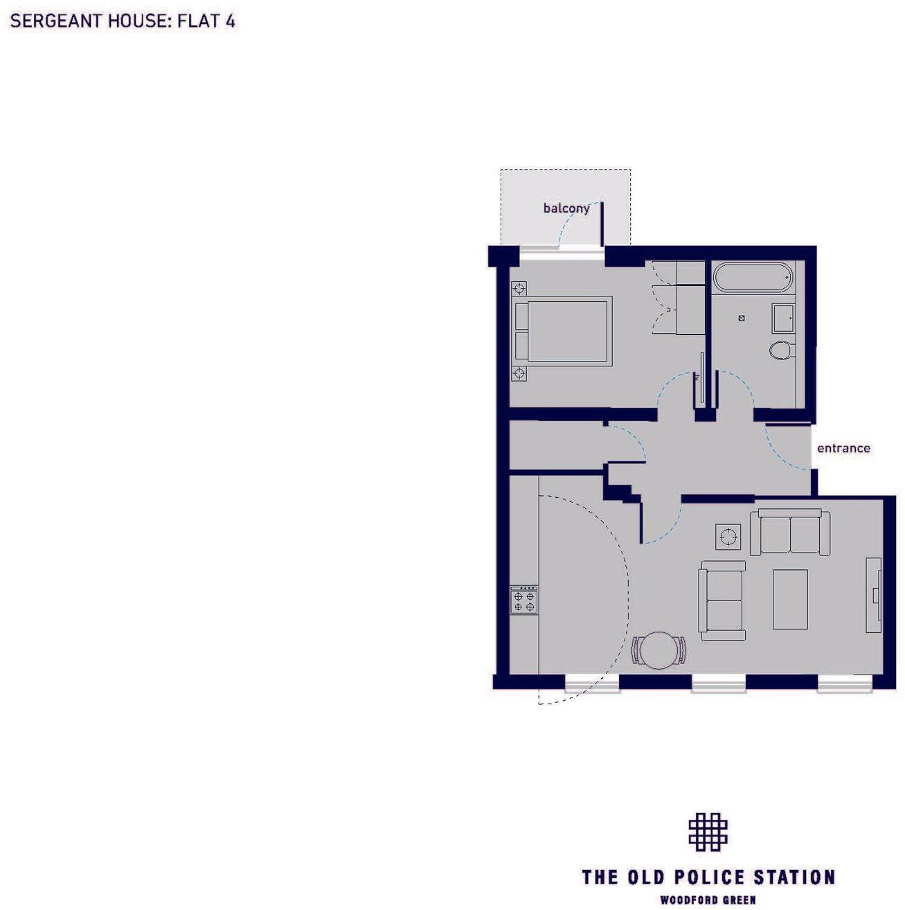 The Old Police Station, Woodford Green floorplan