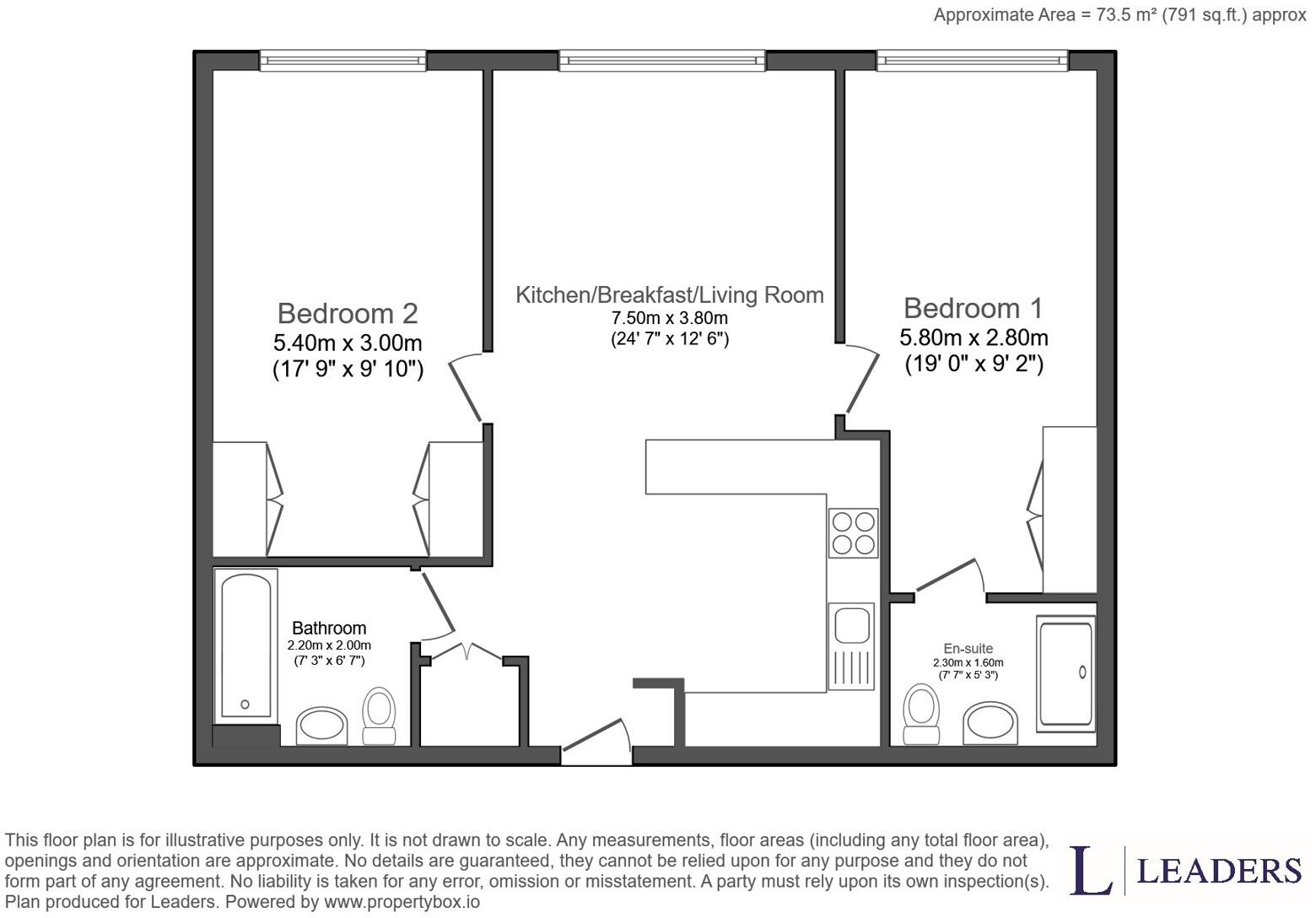 Great Bridgewater Street, Manchester, Greater Manchester, M1 floorplan