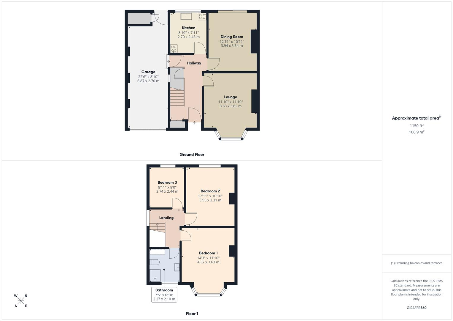 Hungerford Road, Stourbridge floorplan