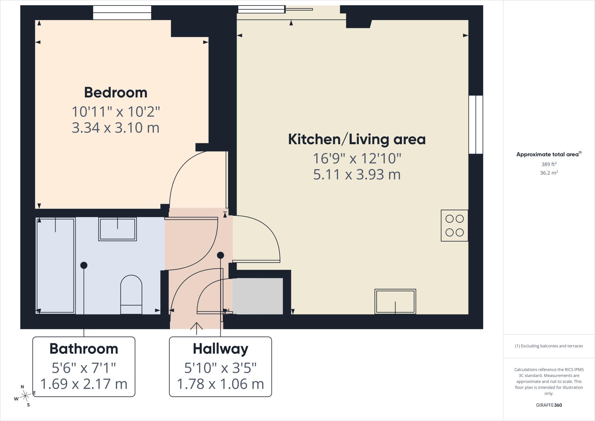 Peel Court, Spring Bank, HU3 1QW floorplan