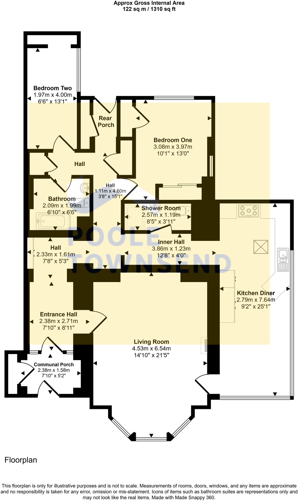 Bankfield, Kendal, LA9 5DR floorplan