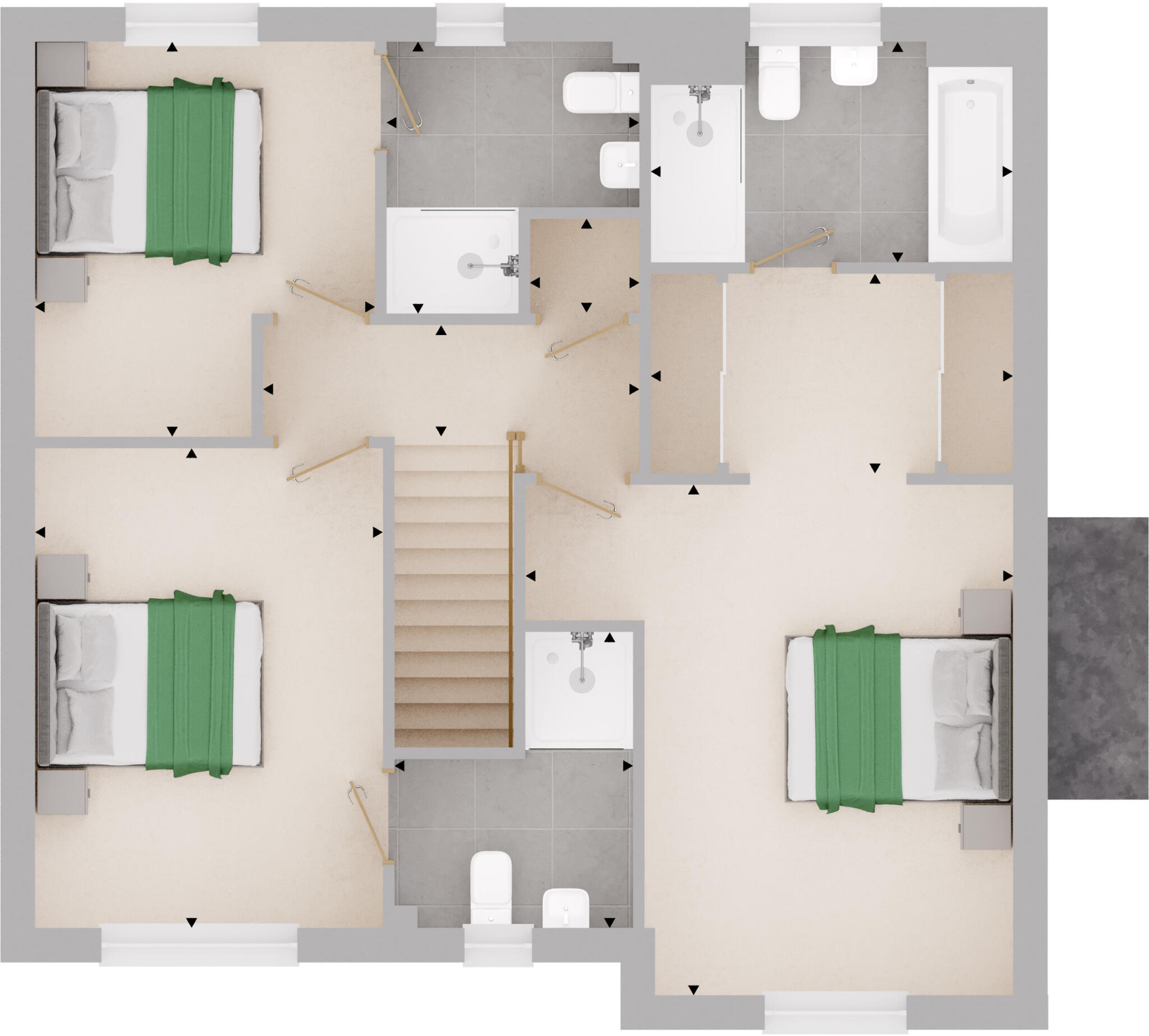 22 Millstream Gardens, St Mary's Meadow, Eardisley, Hereford, Herefordshire, HR3 floorplan