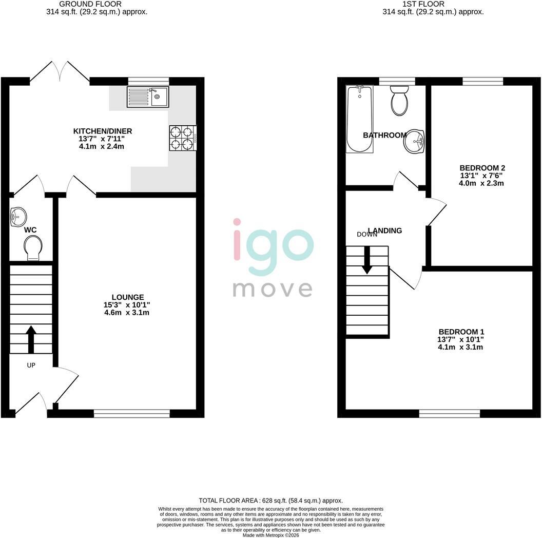 Hylton Road, Middlesbrough floorplan