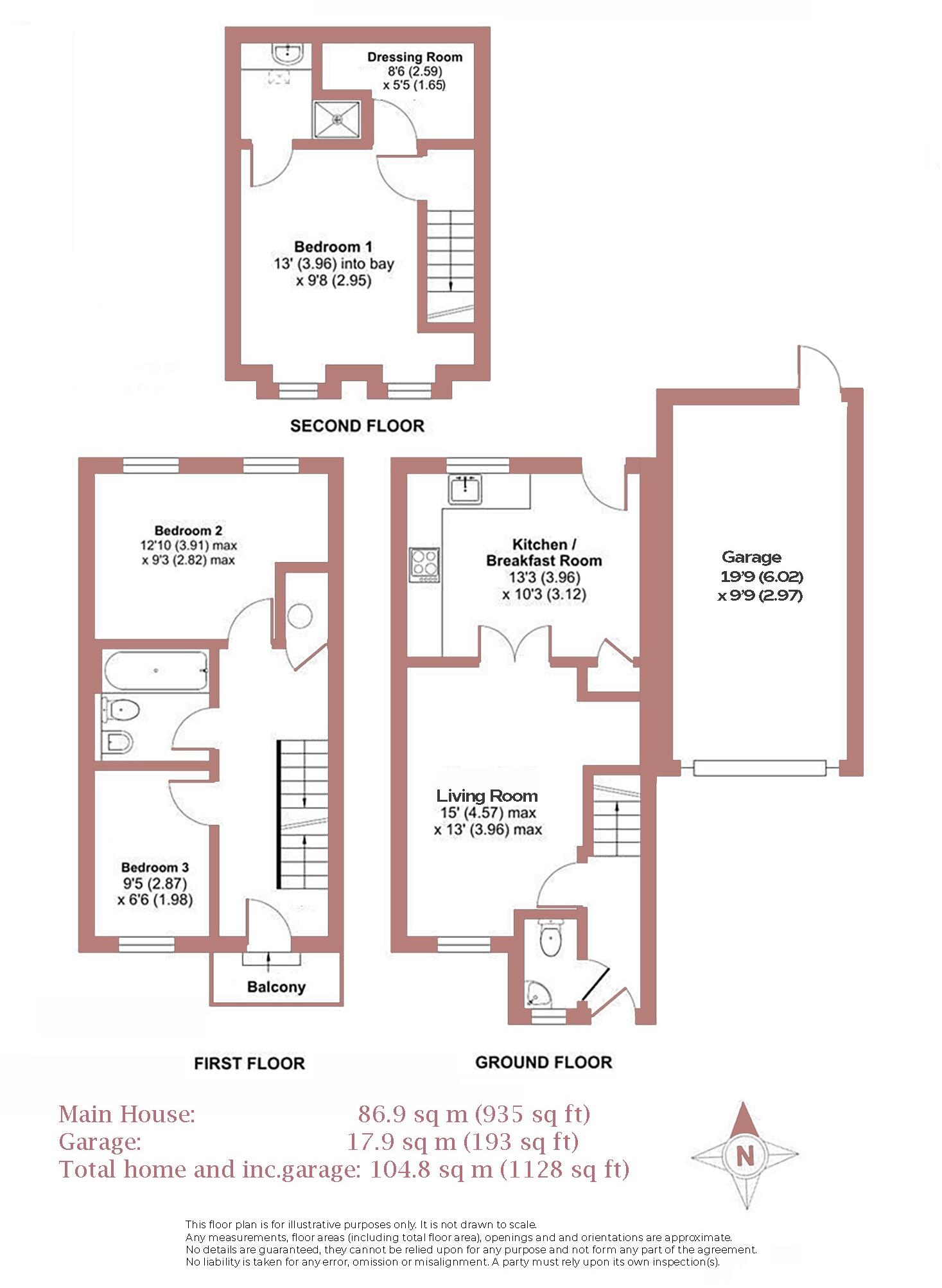 Rockbourne Road, Sherfield-on-loddon, Hampshire floorplan