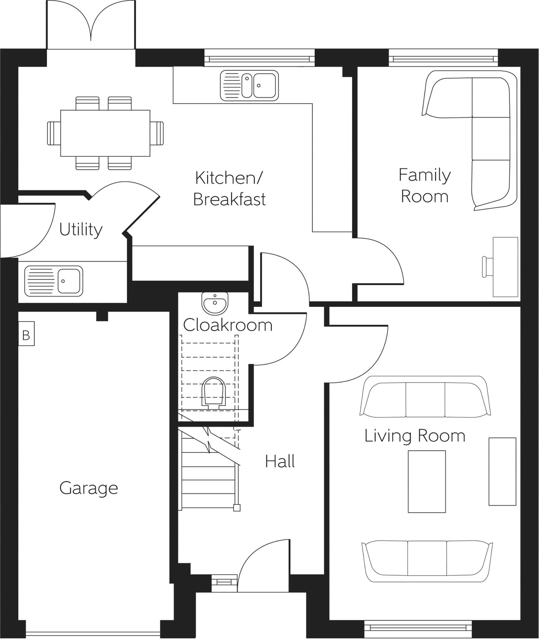 Robroyston,
Glasgow City, 
G33 1JR floorplan