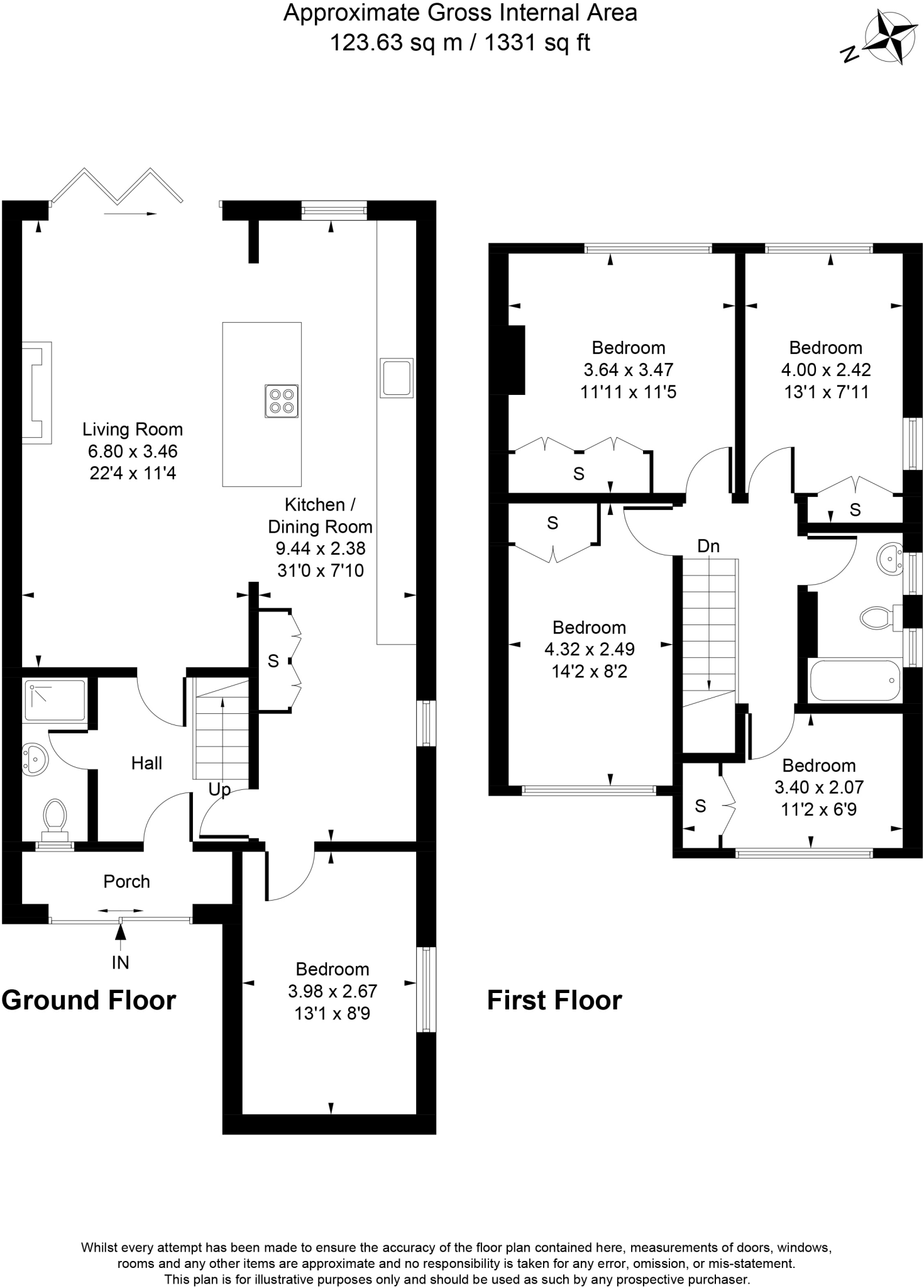 Anglesey Close, Ashford floorplan