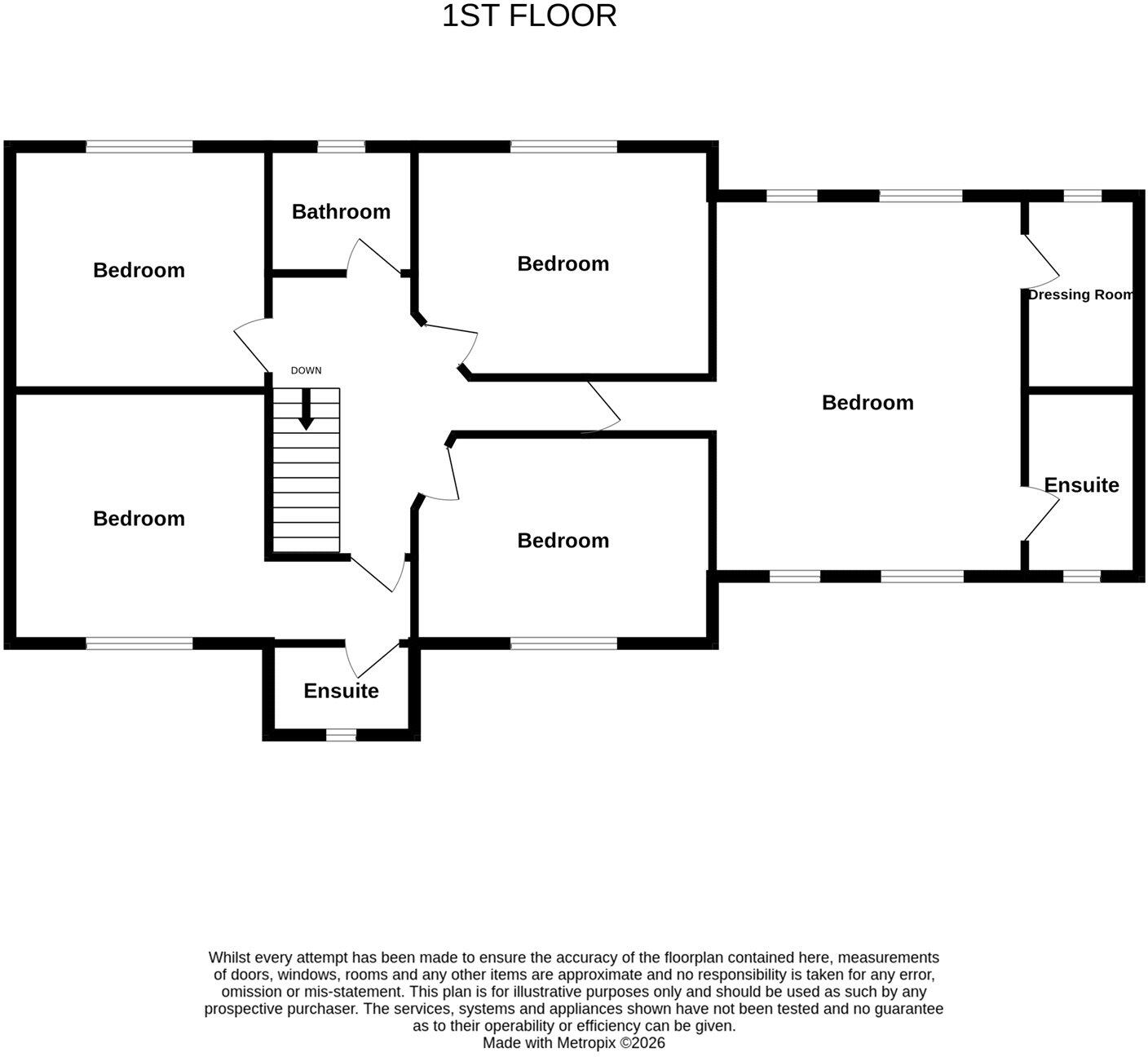 1 Birch Hall Close, Earby, BB18 6FL floorplan