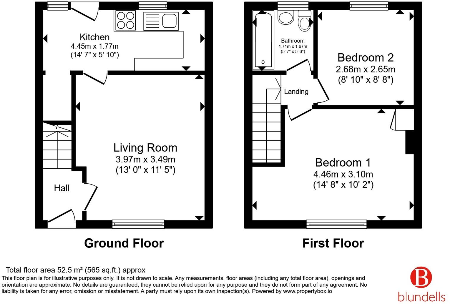 Chestnut Avenue, Sheffield, South Yorkshire, S9 floorplan