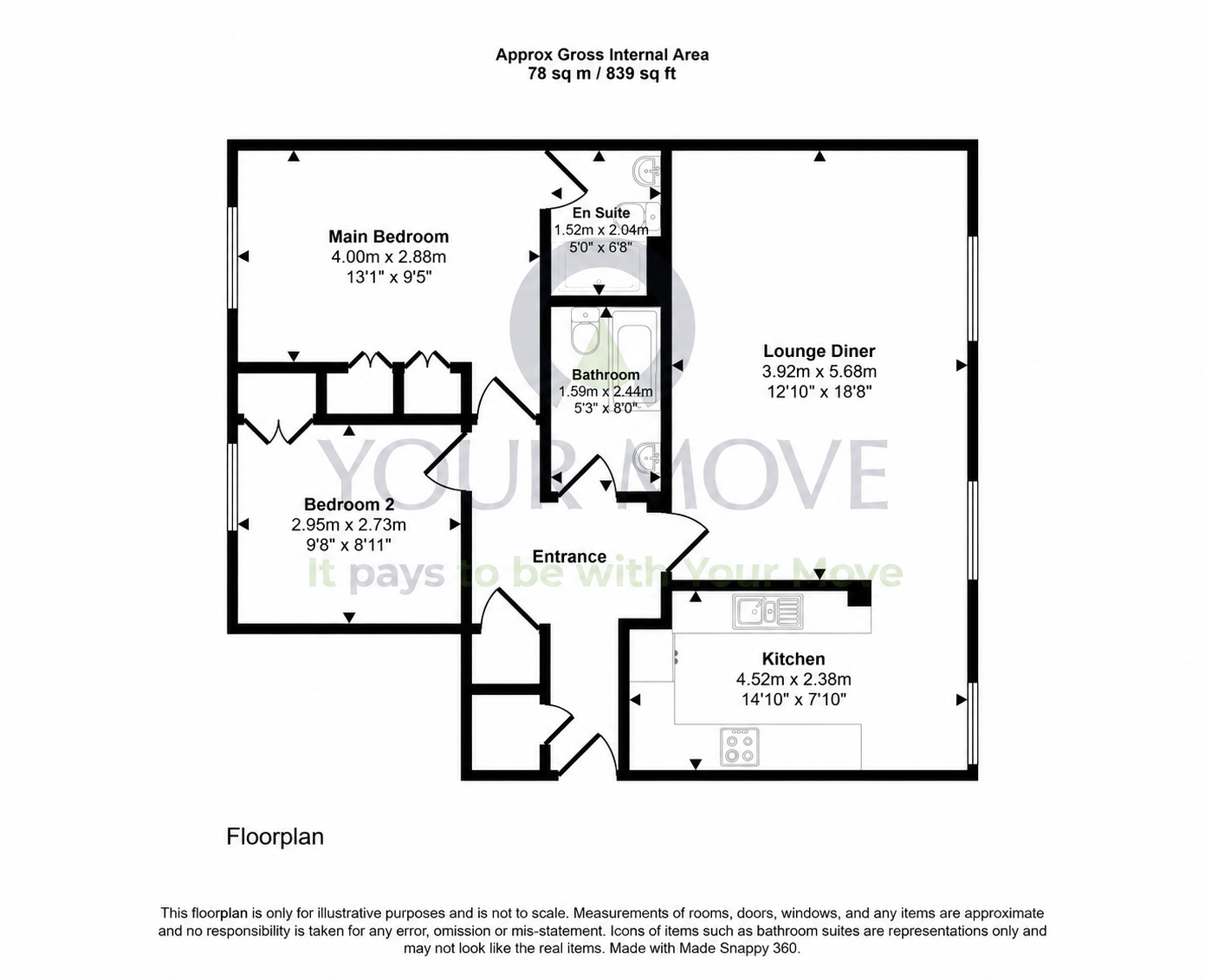 Annandale Street, Edinburgh, Midlothian, EH7 floorplan