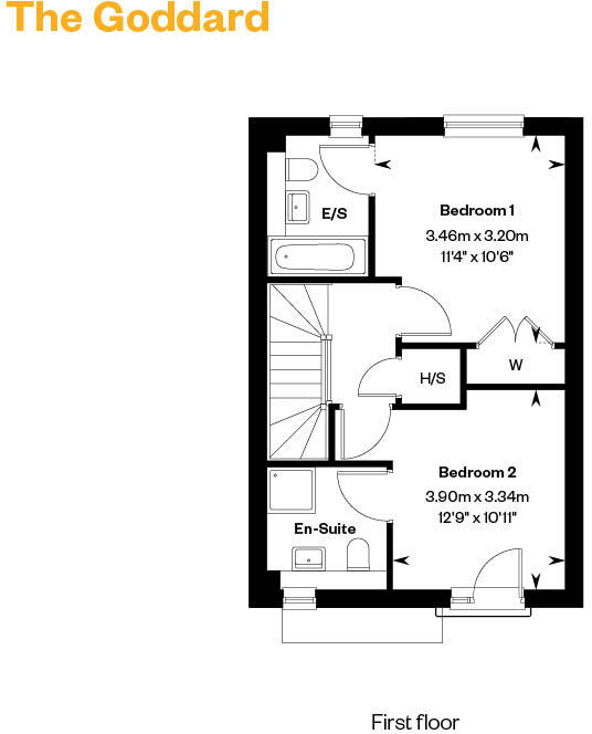 Granadiers Rd,
Winchester,
SO22 6GR floorplan