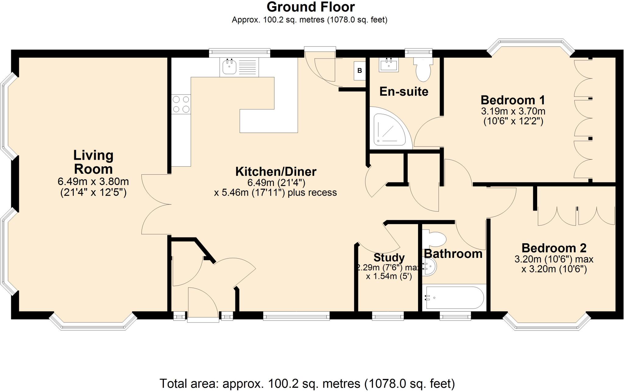 The Spinney, Trowbridge floorplan
