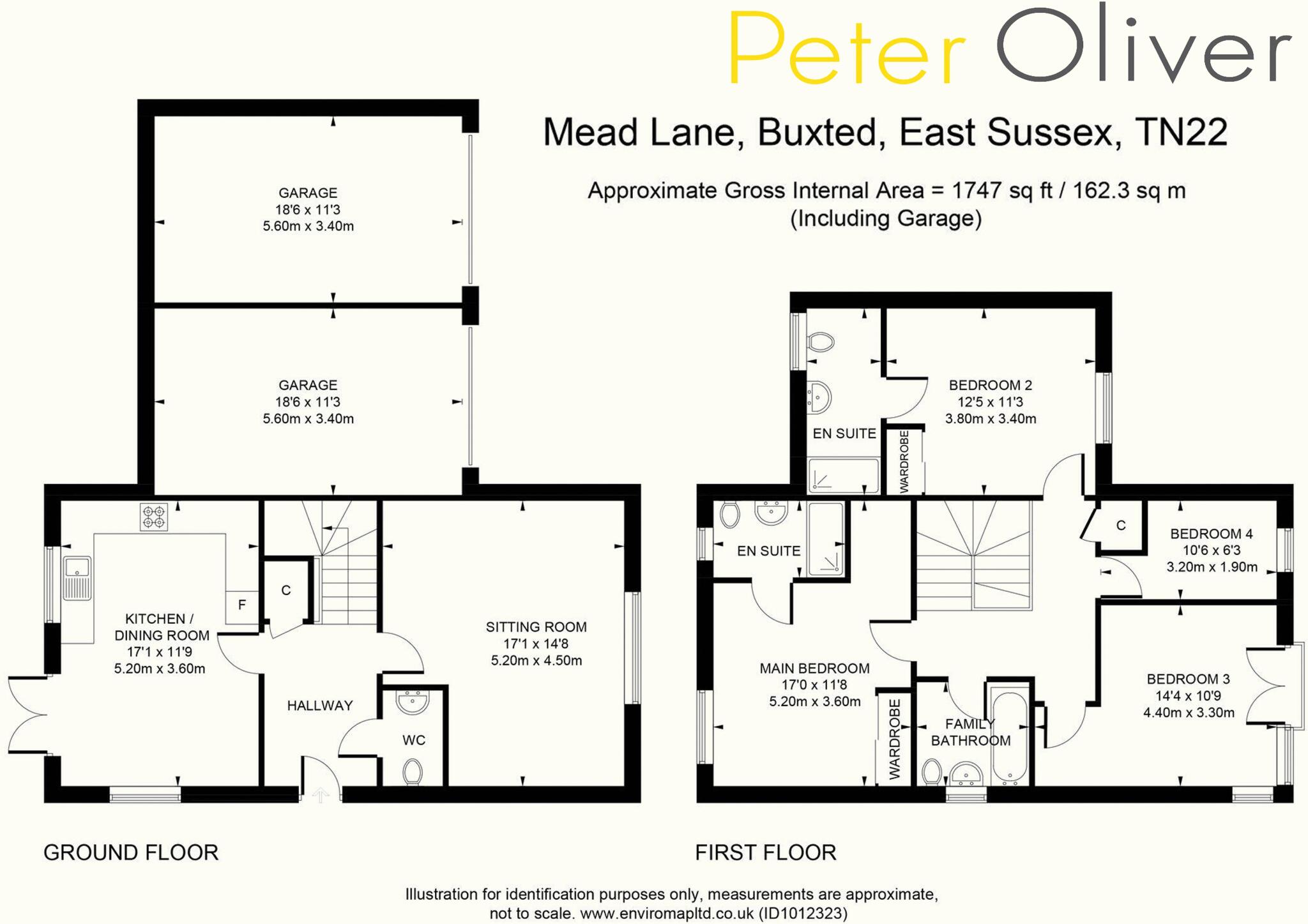 Mead Lane, Buxted floorplan
