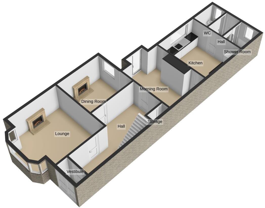 Darwin Street, Northwich floorplan