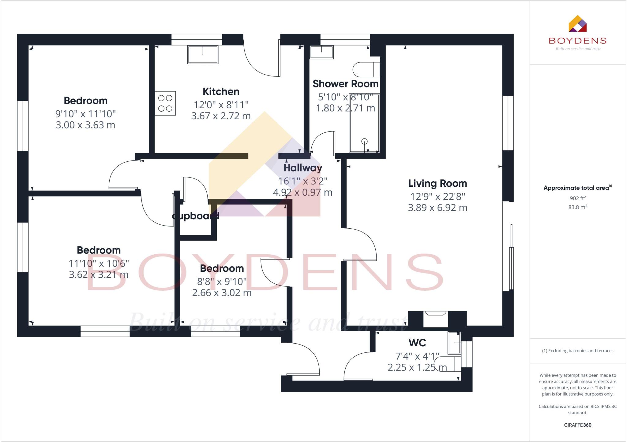 Hundon, Farmerie Road  floorplan