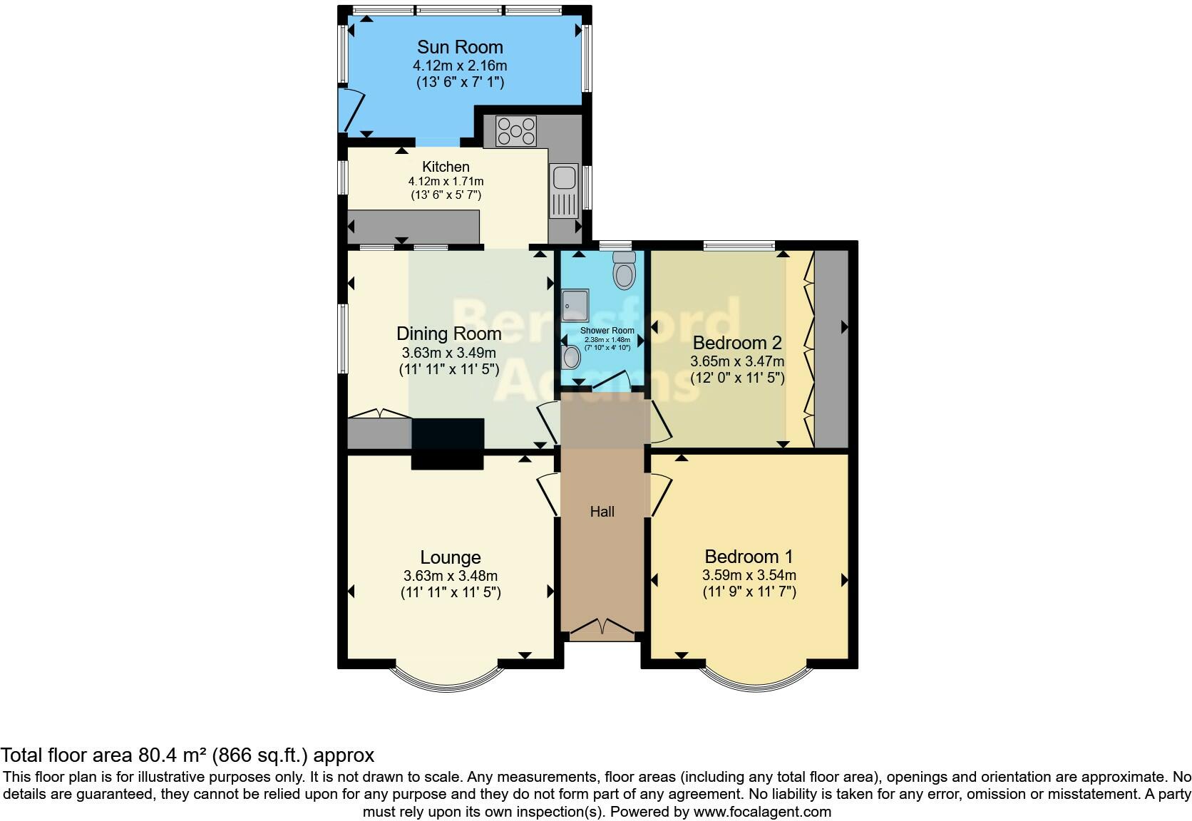 Ysgubor Wen Road, Dwygyfylchi, Penmaenmawr, Conwy, LL34 floorplan