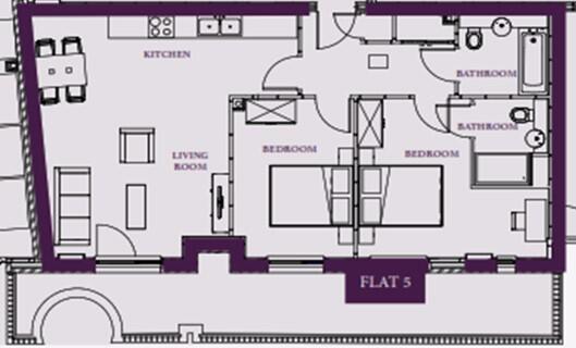 Lurke Street, Bedford floorplan