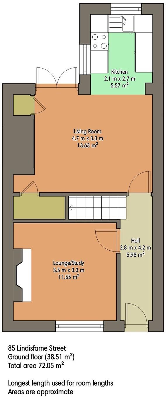 Carlisle, Cumbria, CA1 floorplan