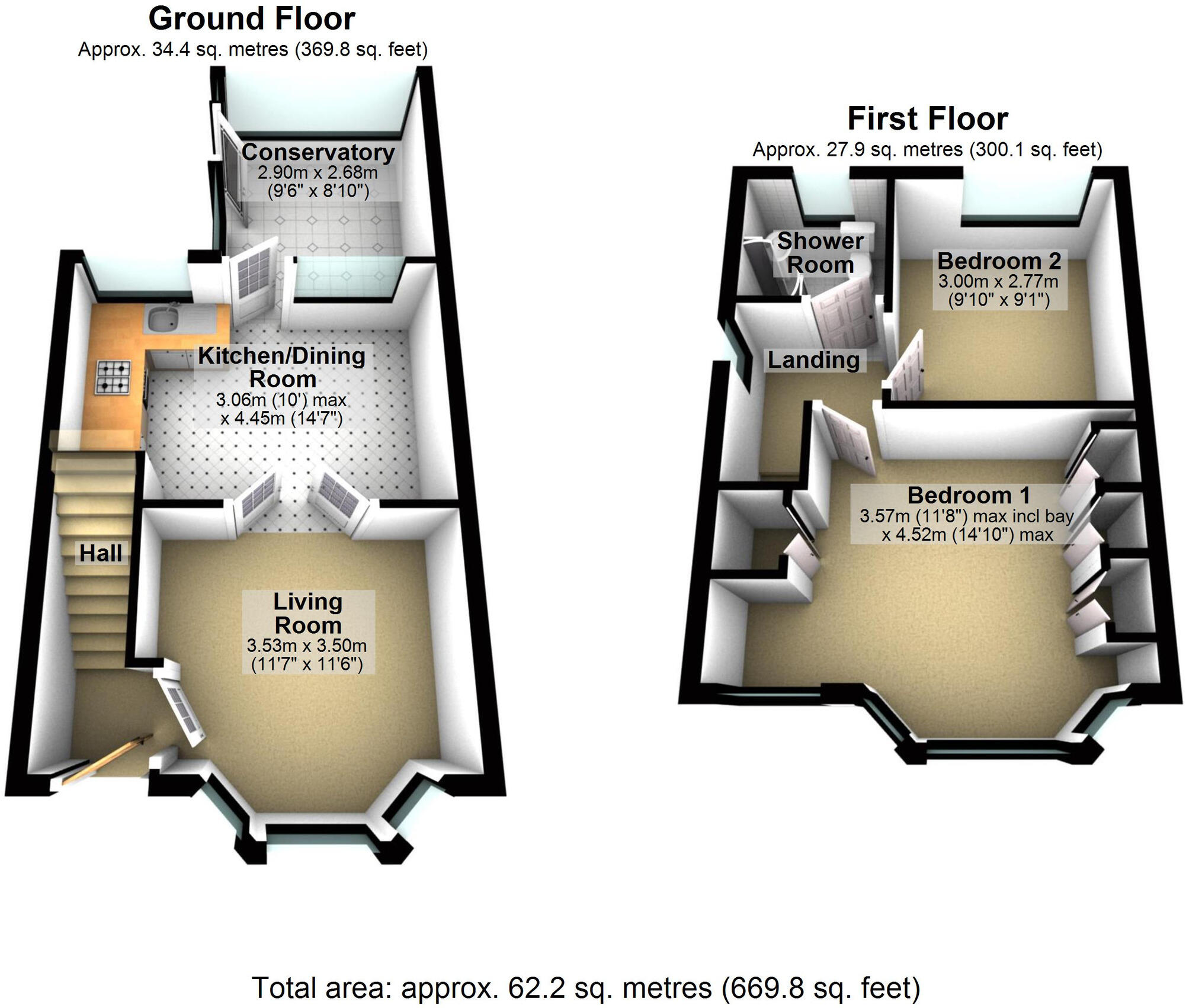 35 St. Davids Road, Cheadle, SK8 2HF floorplan