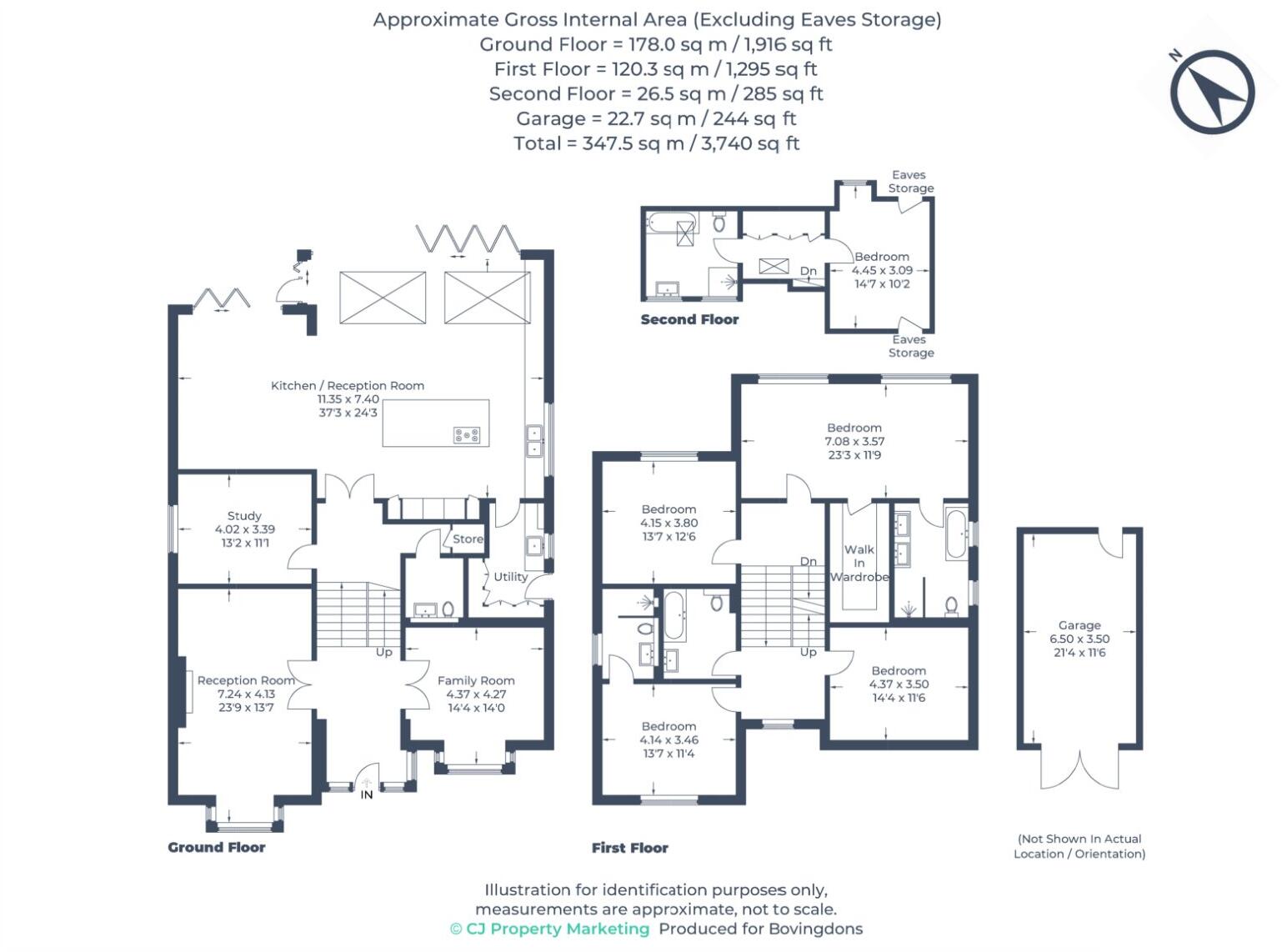 The Ridgeway, Chalfont St. Peter, Gerrards Cross, Buckinghamshire, SL9 floorplan