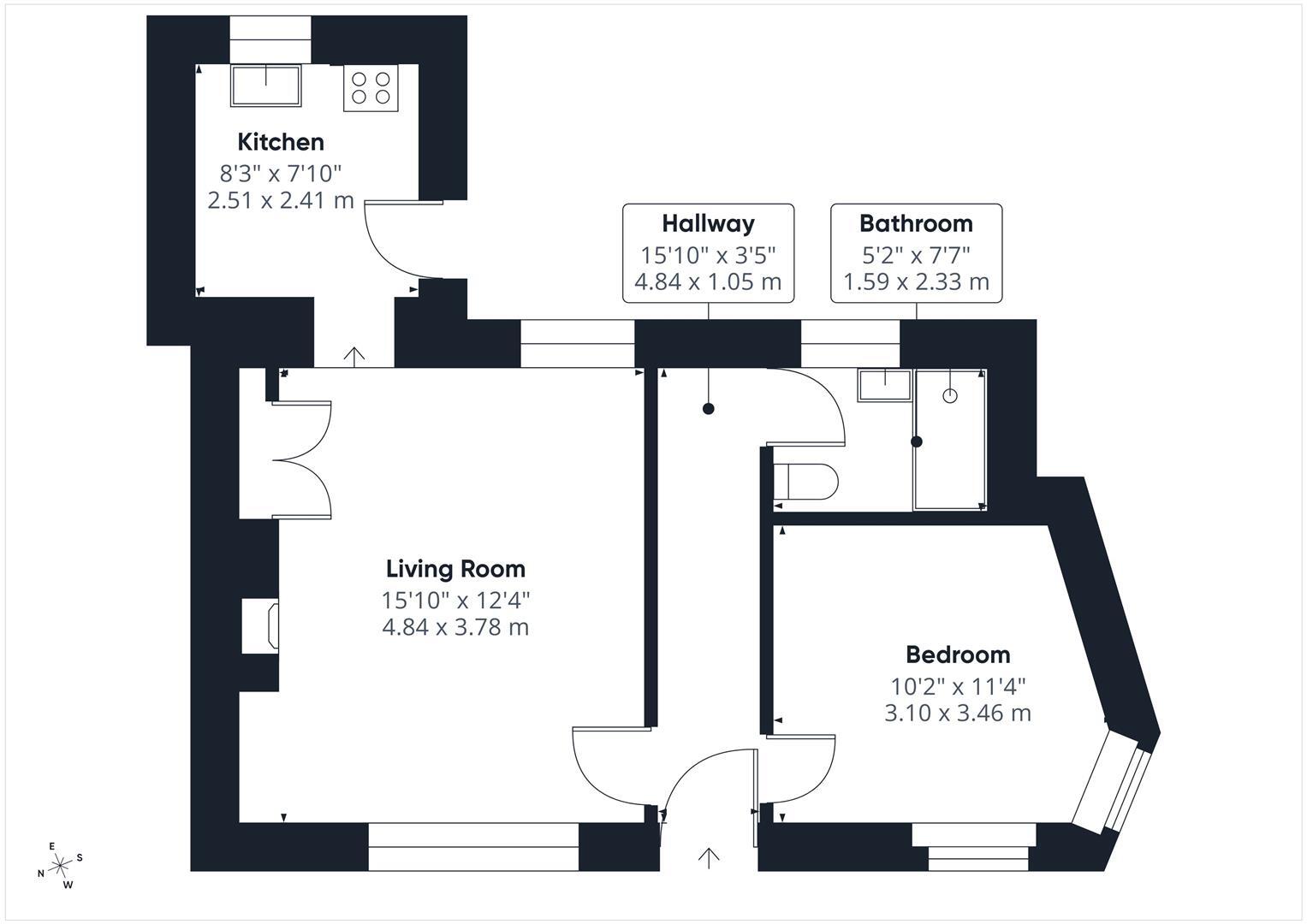 Corner House, Oakbank Road, Guildtown, PH2 6BU floorplan