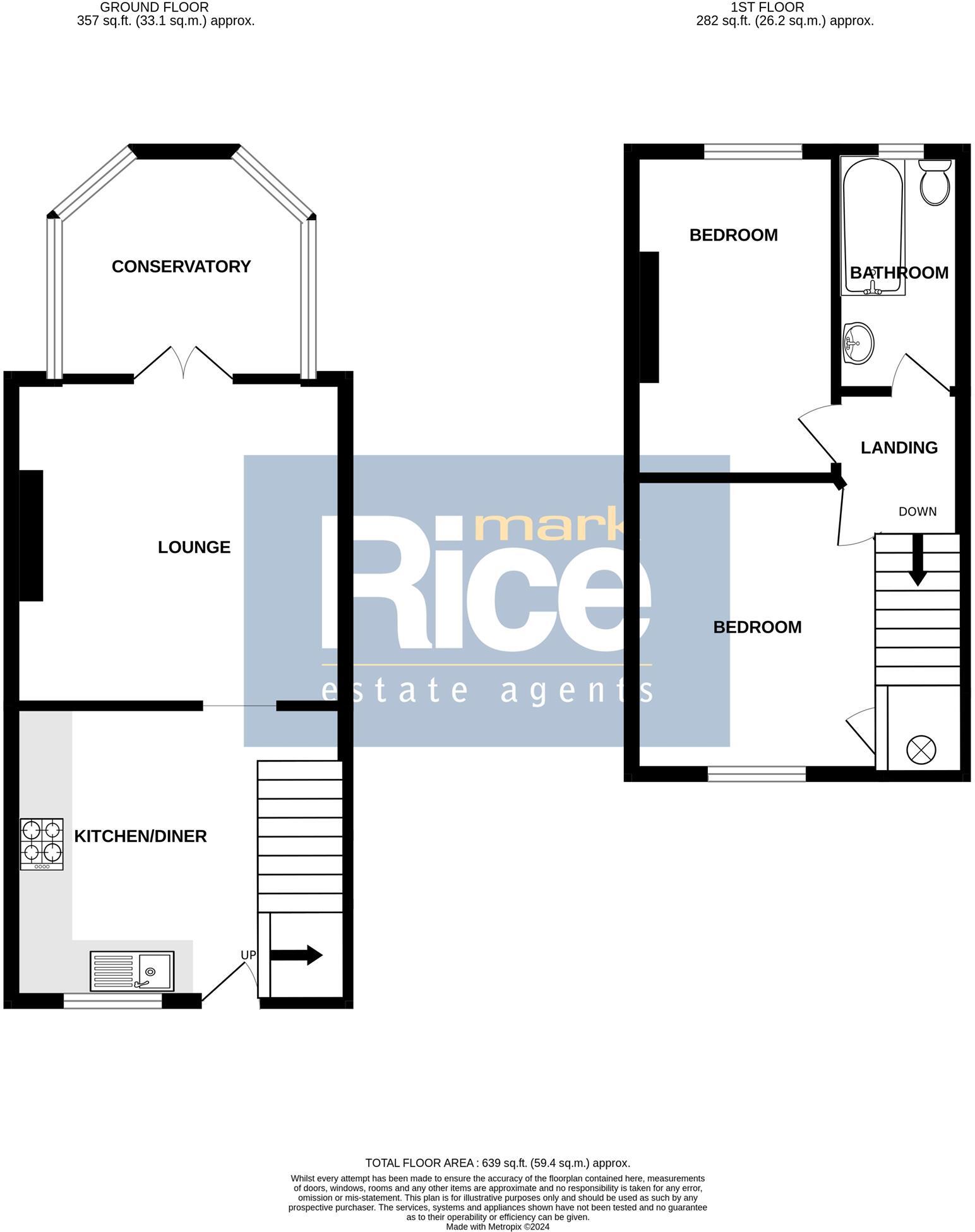 Nags Head Passage, Sleaford floorplan