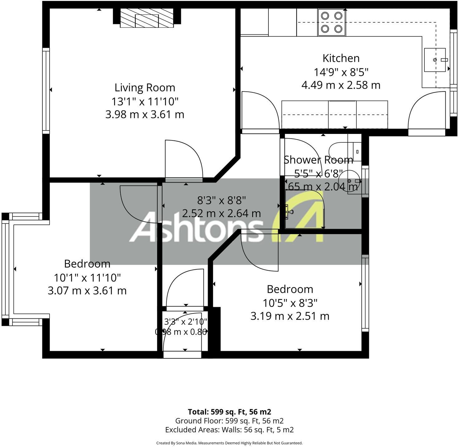 Cleveleys Avenue, Widnes, WA8 floorplan