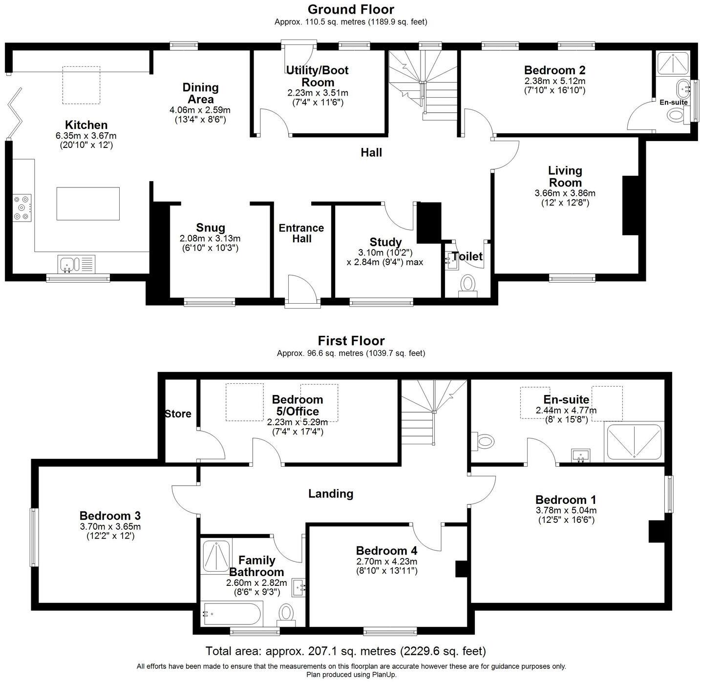 Hoggs Norton, Orton Lane, CV9 floorplan