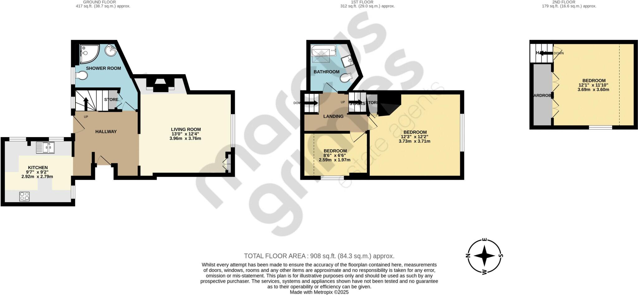 Church Twitten, Cuckfield floorplan