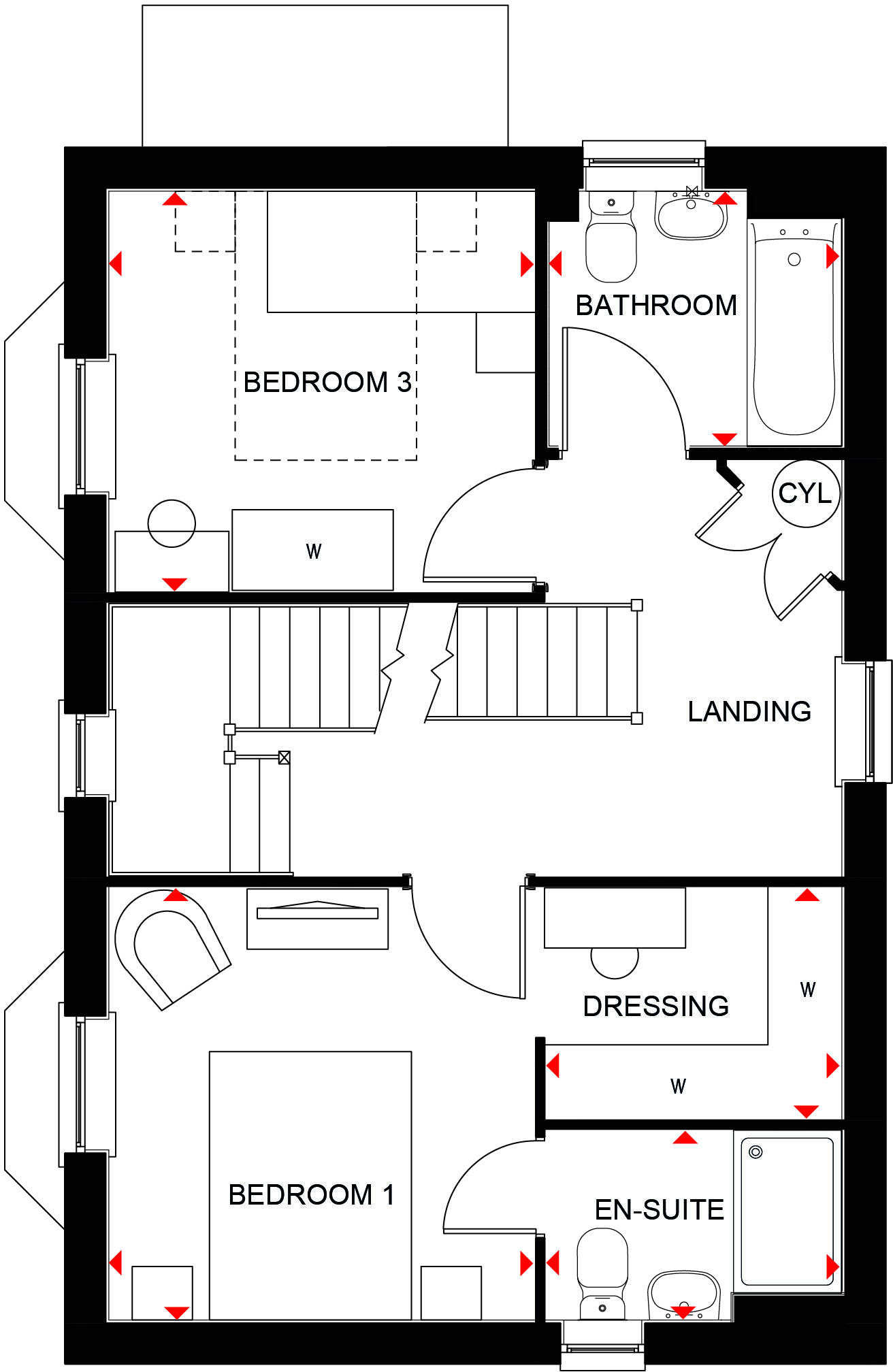 Great Horwood Road,
Winslow,
Buckinghamshire,
MK18 3LY floorplan
