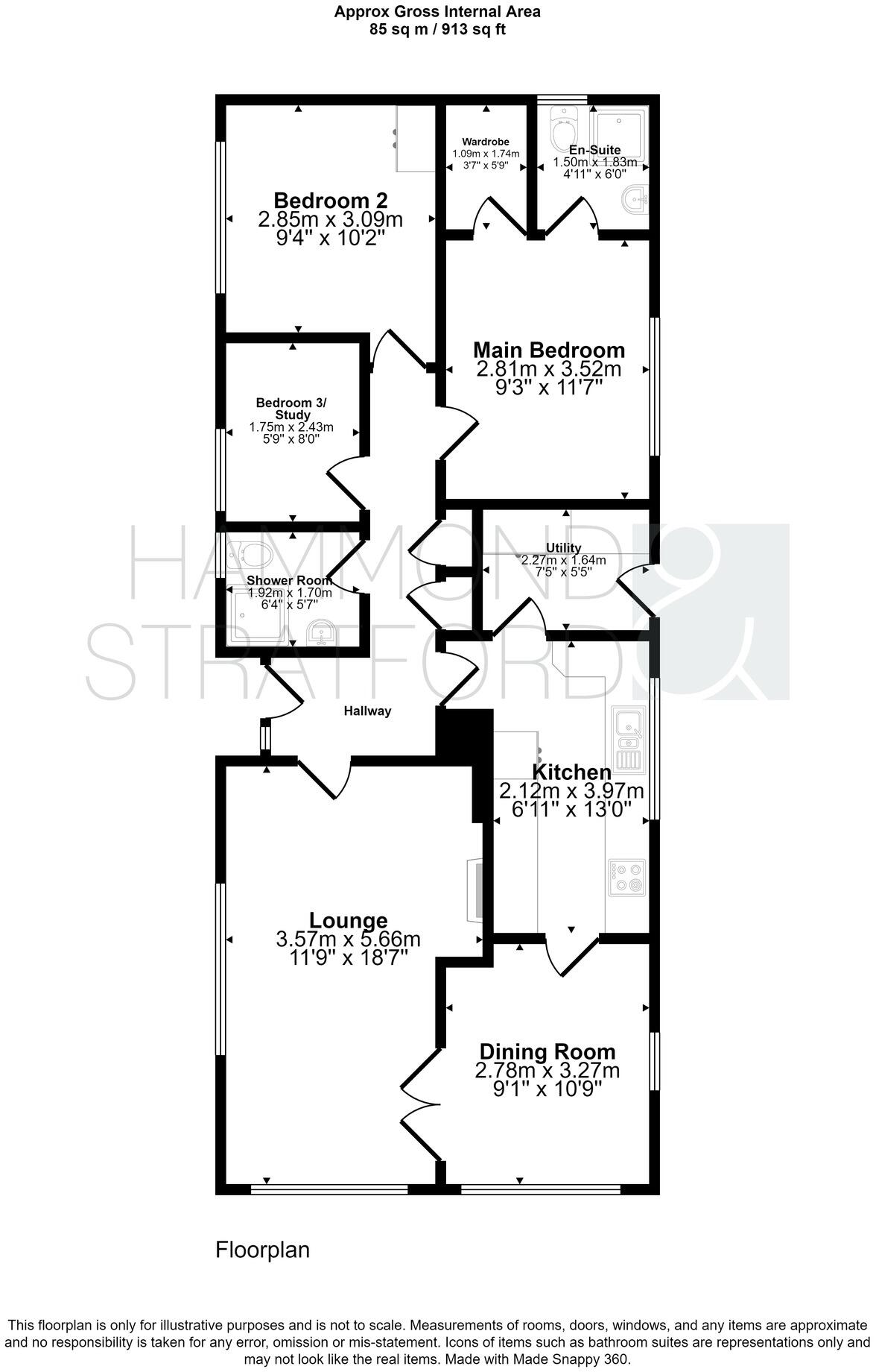 Oak Tree Park, Attleborough floorplan