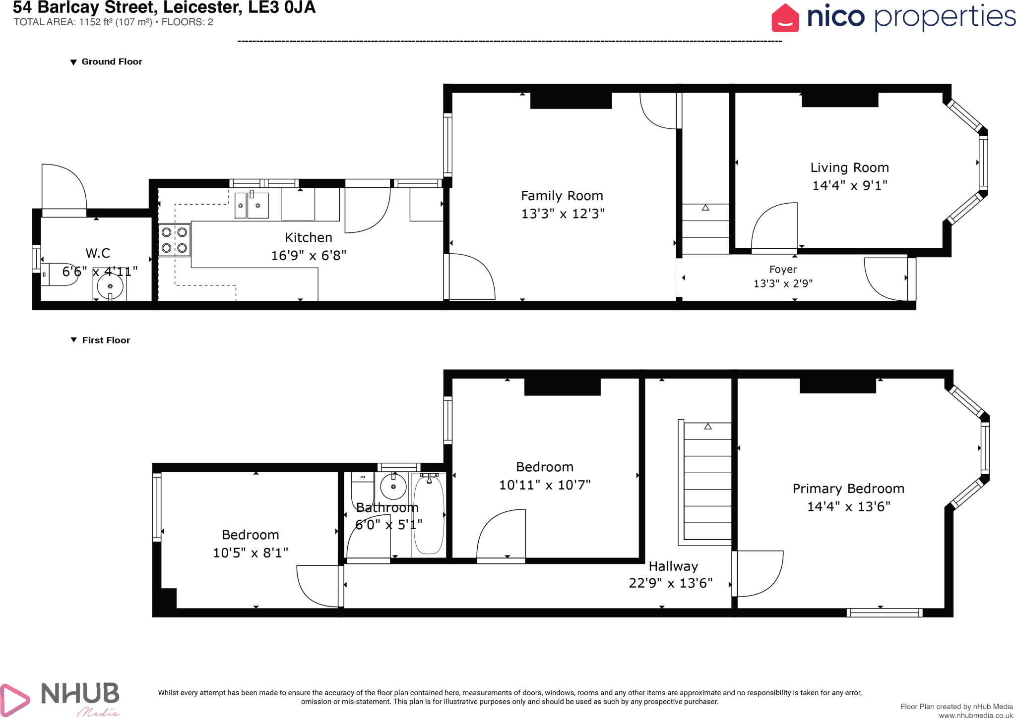 Barclay Street, Leicester, Leicester City floorplan