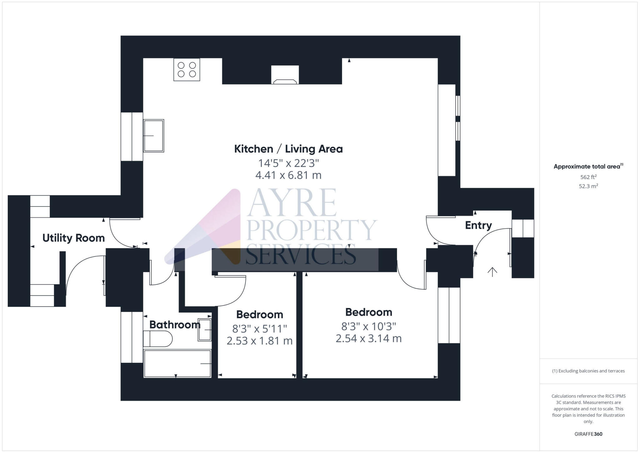 Addycombe Cottages, Rothbury, Morpeth, Northumberland floorplan