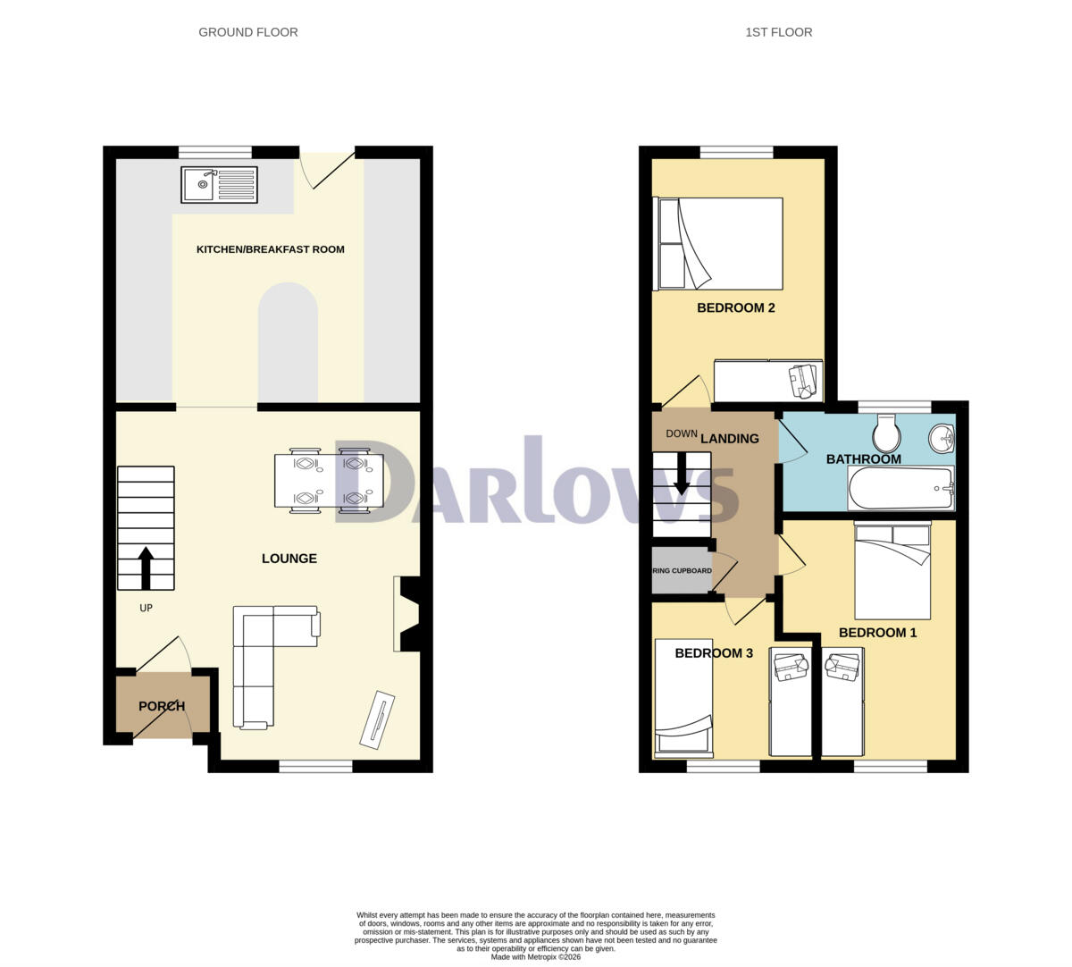 Thompson Street, Pontypridd floorplan