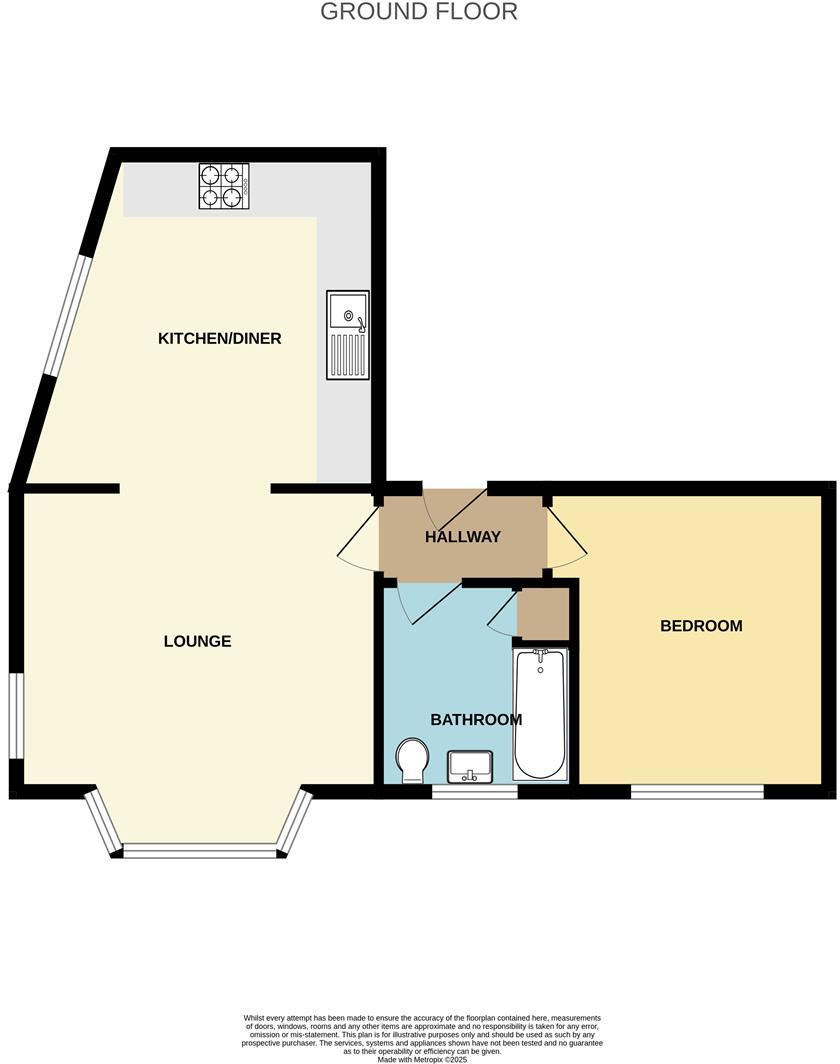London Road, Buxton floorplan