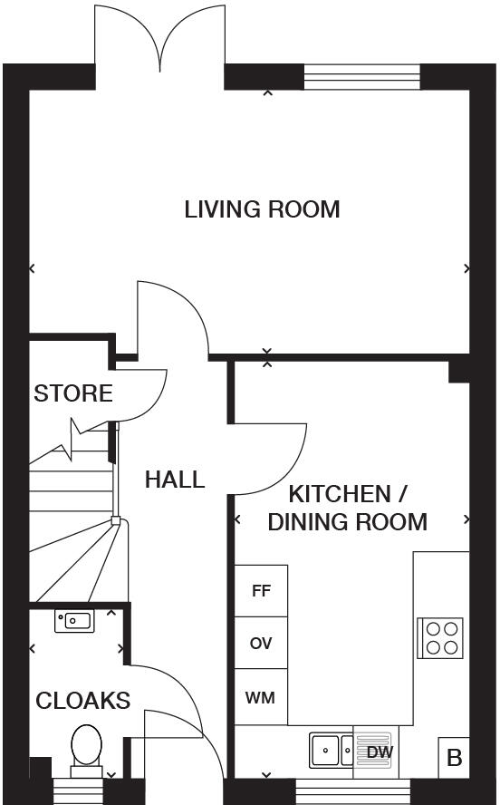 Heathstock Rise,
Burges Lane,
Wiveliscombe,
TA4 2NP floorplan