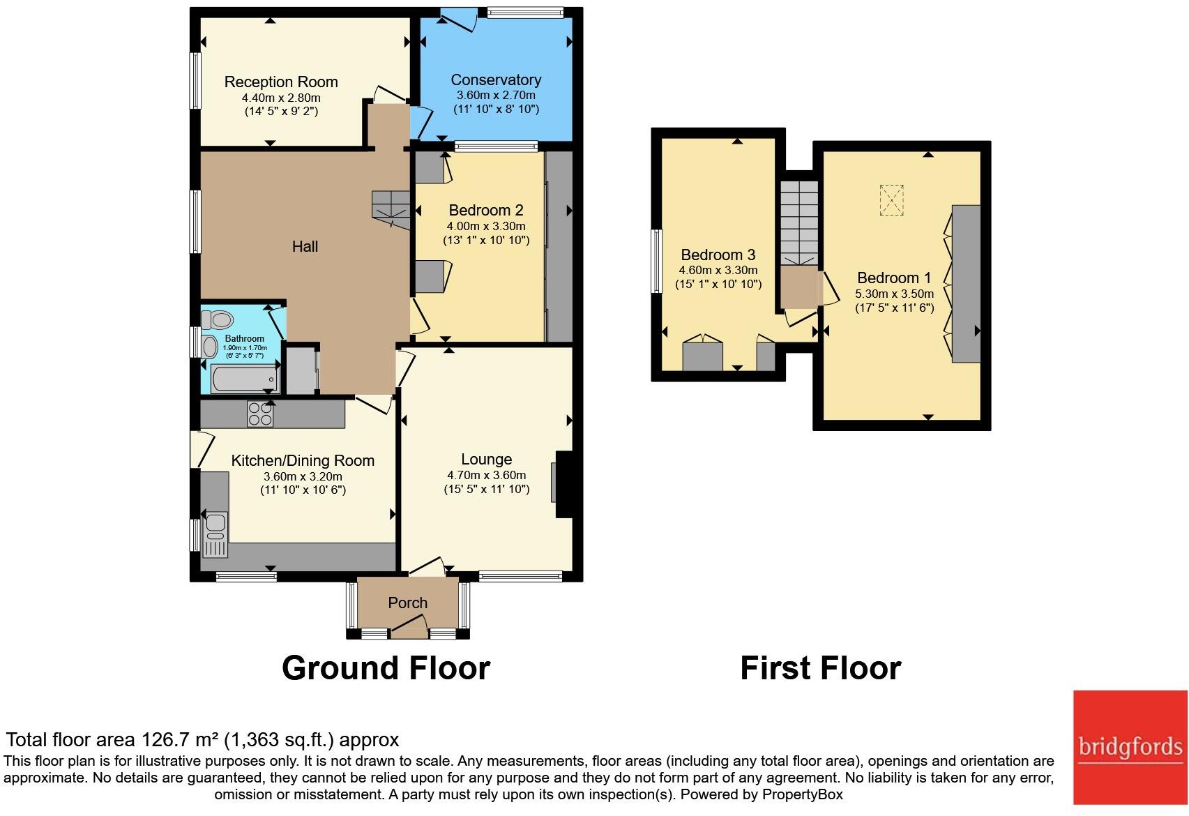 Central Drive, Buxton, Derbyshire, SK17 floorplan