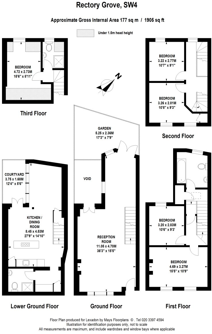 Rectory Grove, Sw4 floorplan
