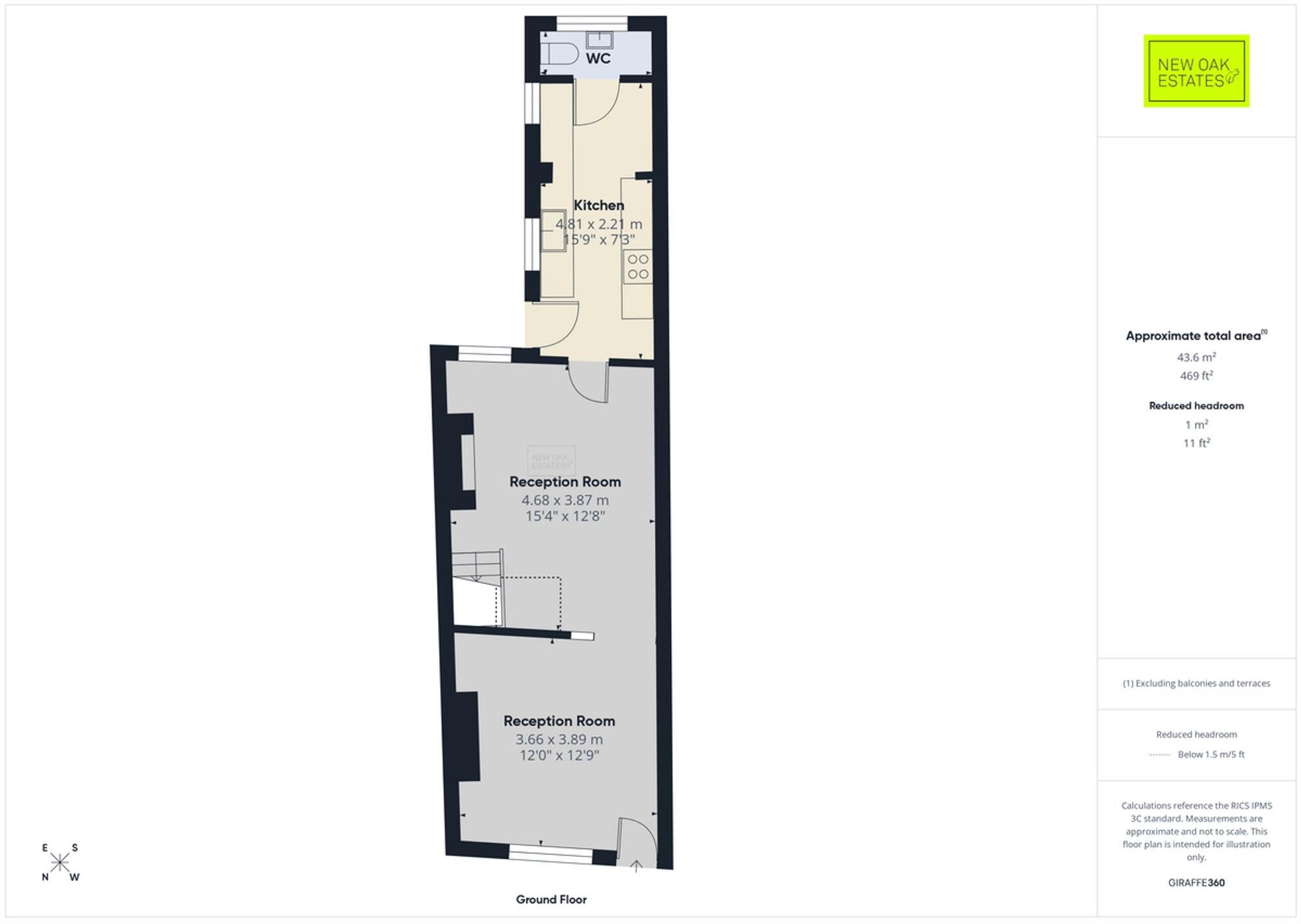 Lincoln Street, Tibshelf, DE55 floorplan