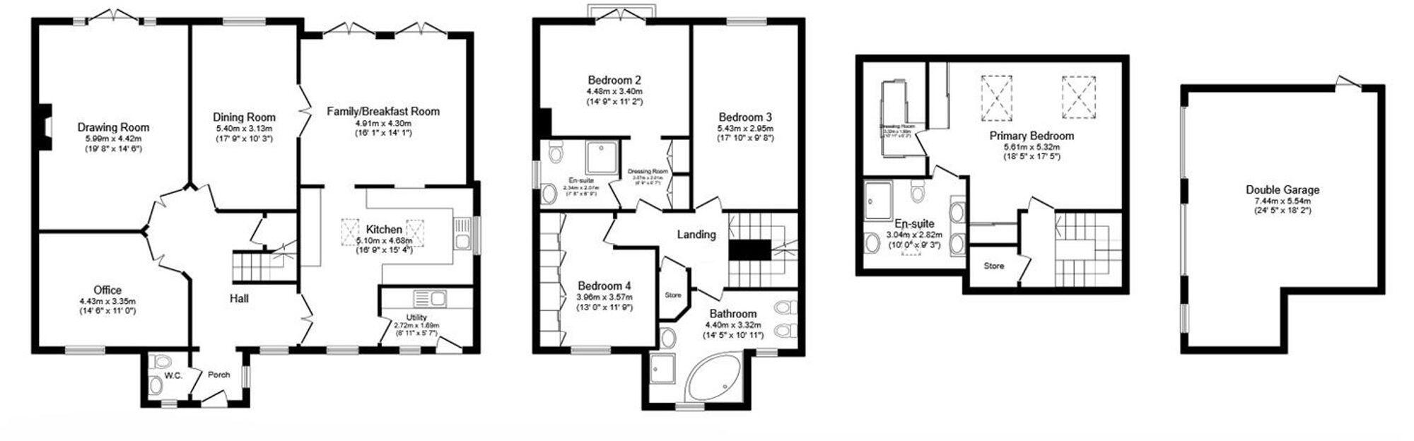 Marlborough Place, Lutterworth, LE17 floorplan