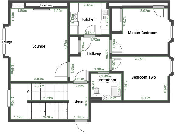 South Street, Inverclyde, Greenock, PA16 floorplan