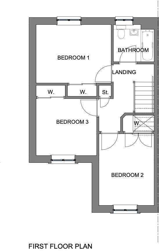 Croft Street,
Tarbolton,
KA5 5QS floorplan