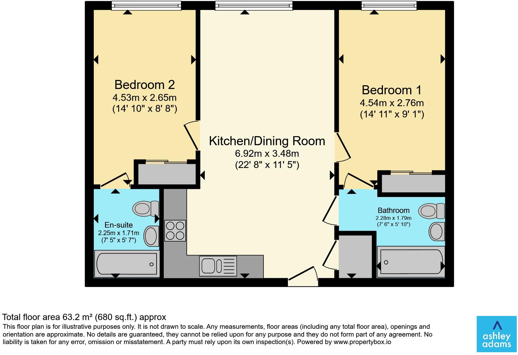Erasmus Drive, DERBY floorplan